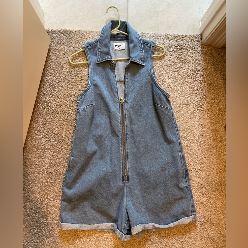 SHOW ME YOUR MUMU RENO ROMPER